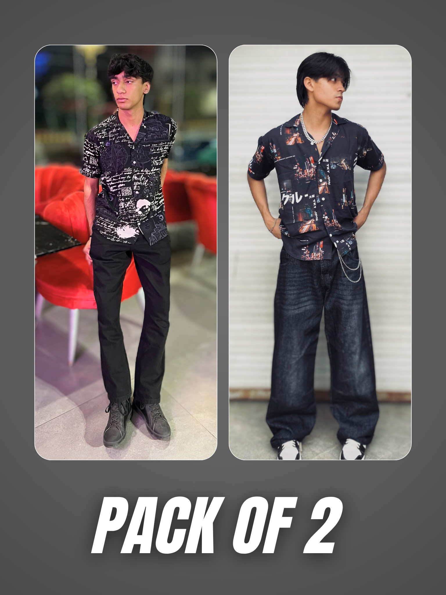 PACK OF 2 SHIRTS