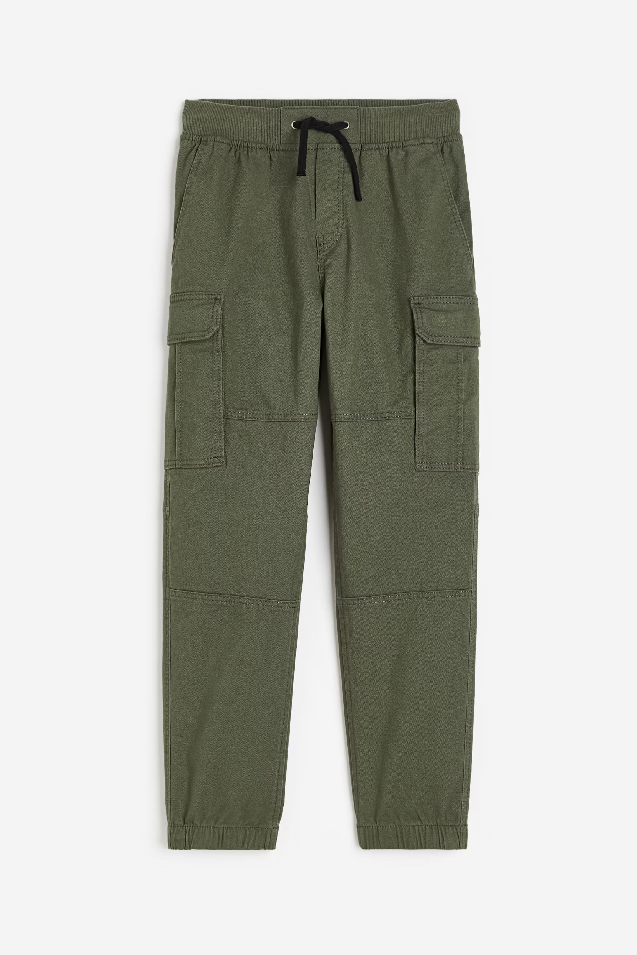 OLIVE GREEN CARGO PANTS