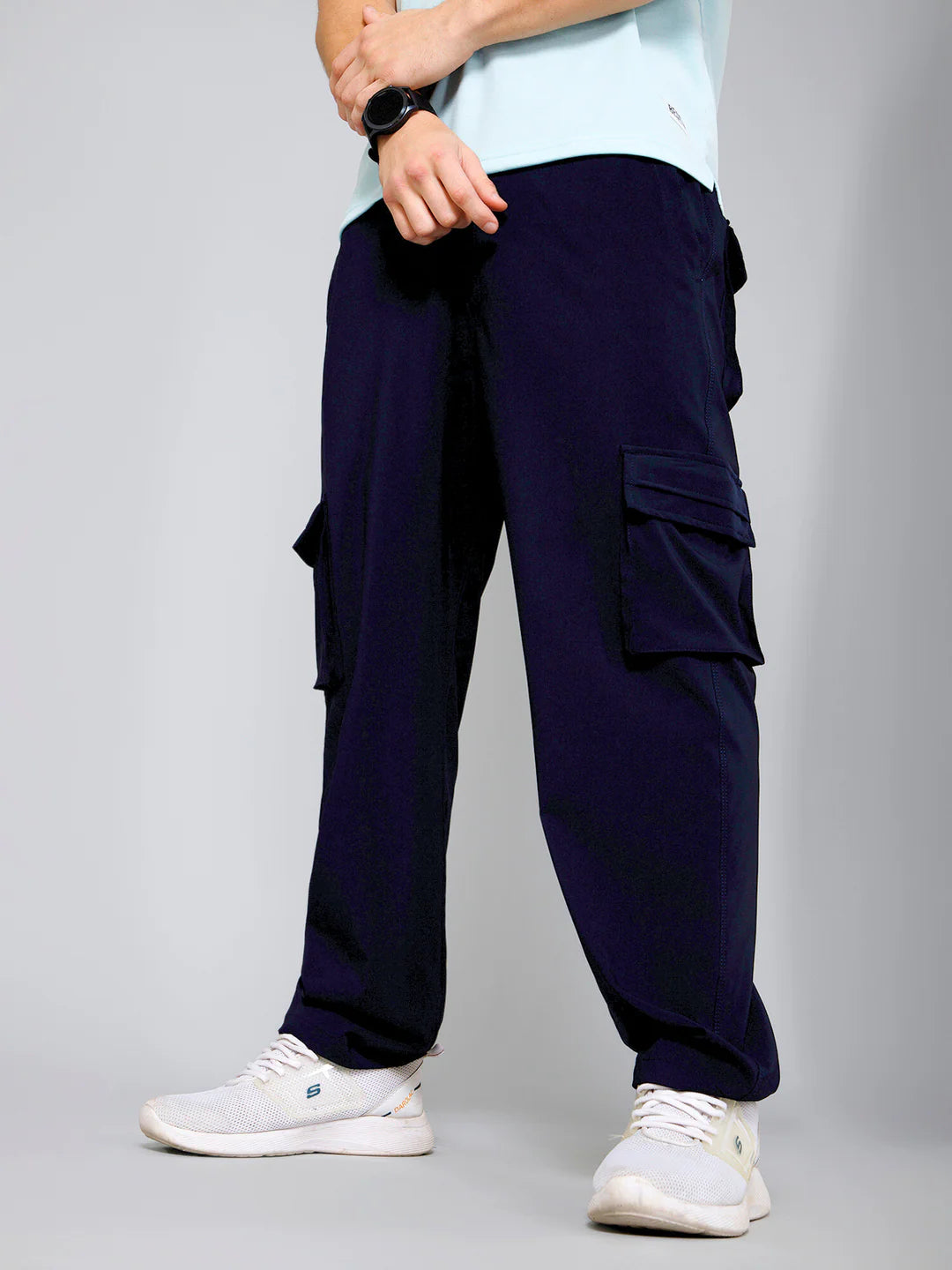NAVY BLUE CARGO PANT