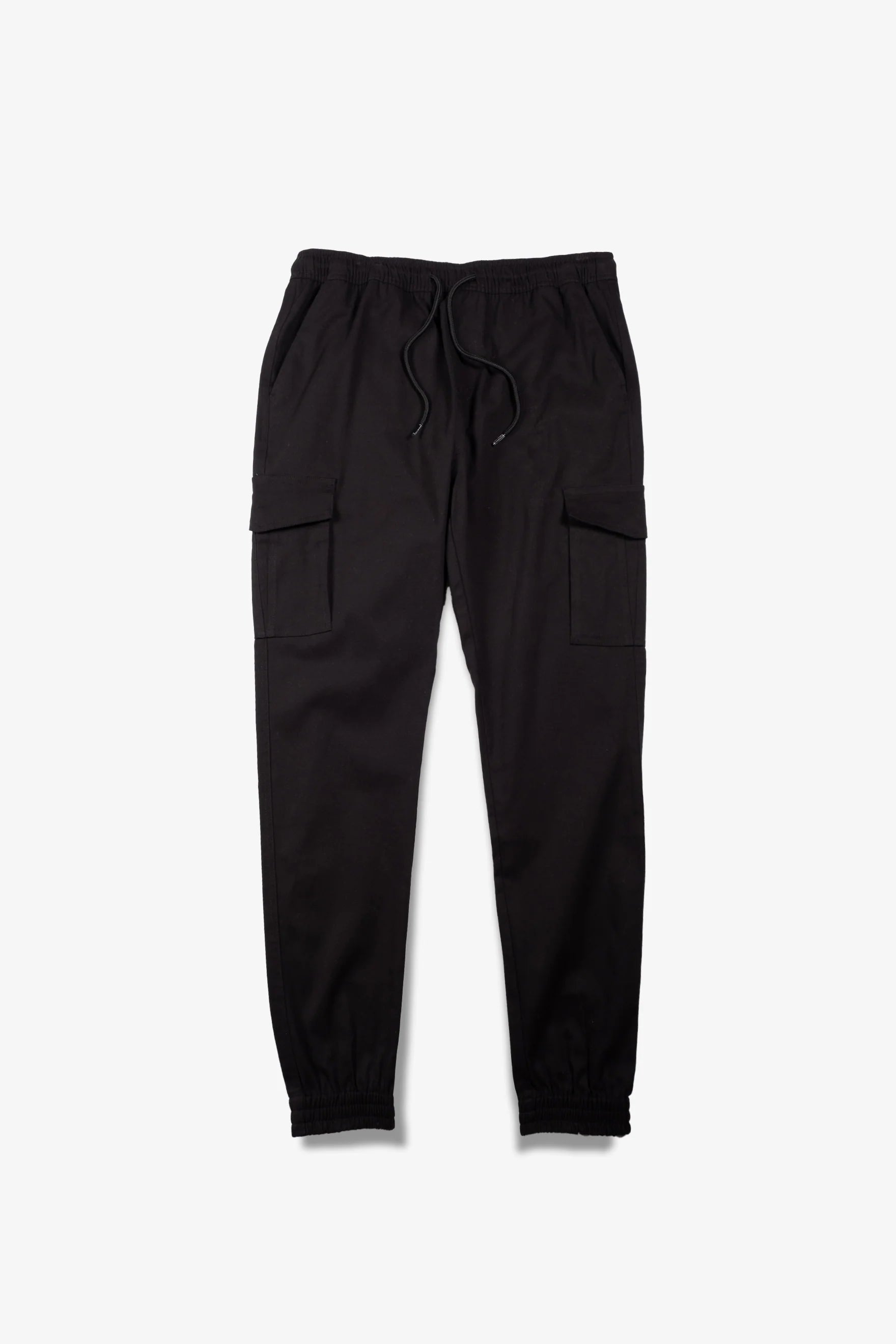 BLACK CARGO PANTS
