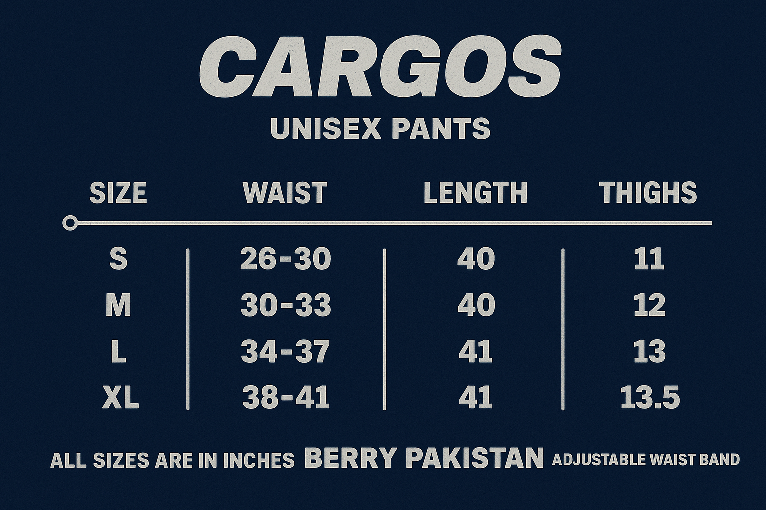CARGO PANTS PACK OF 3