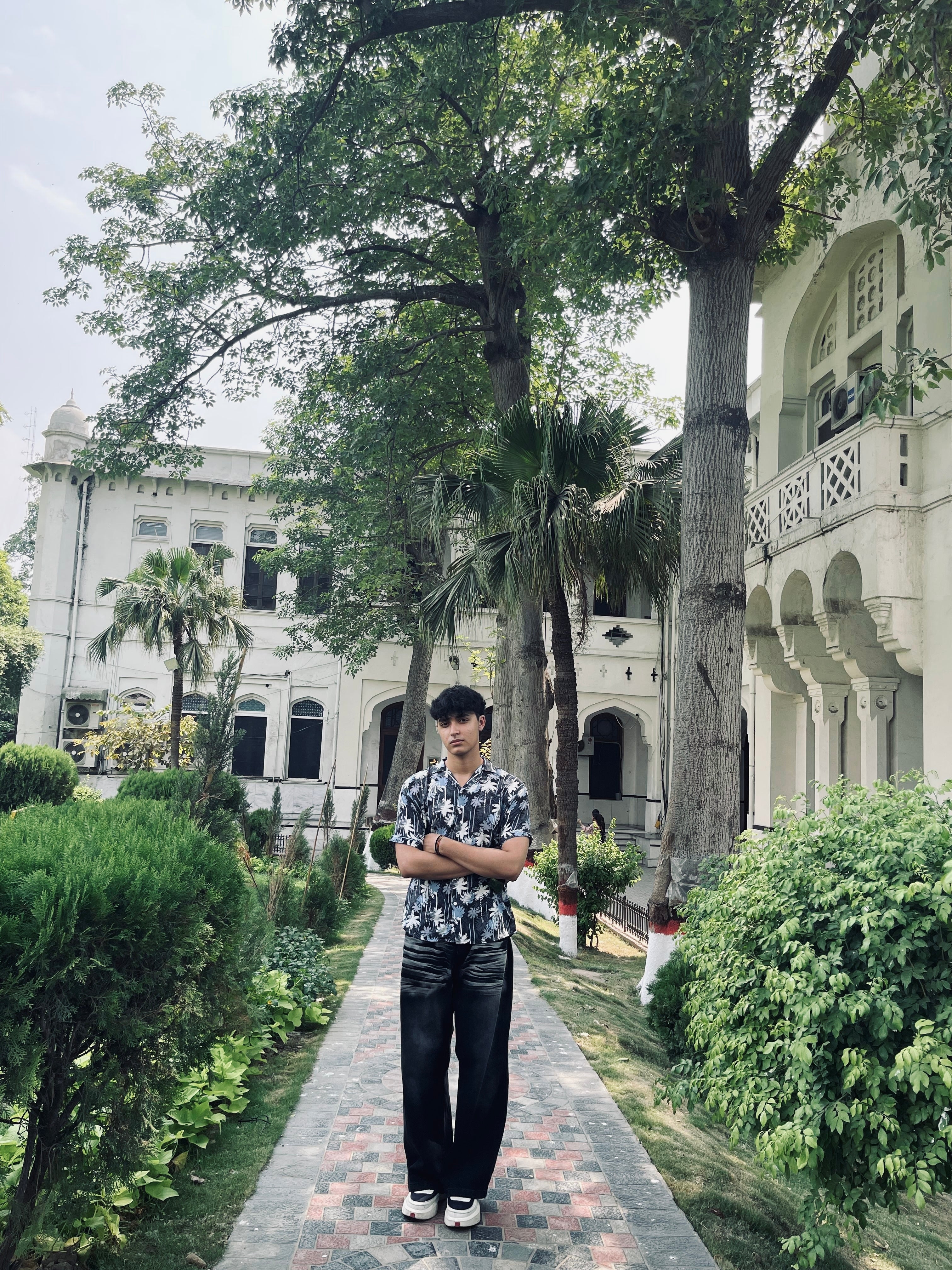 Tropical Print Shirt
