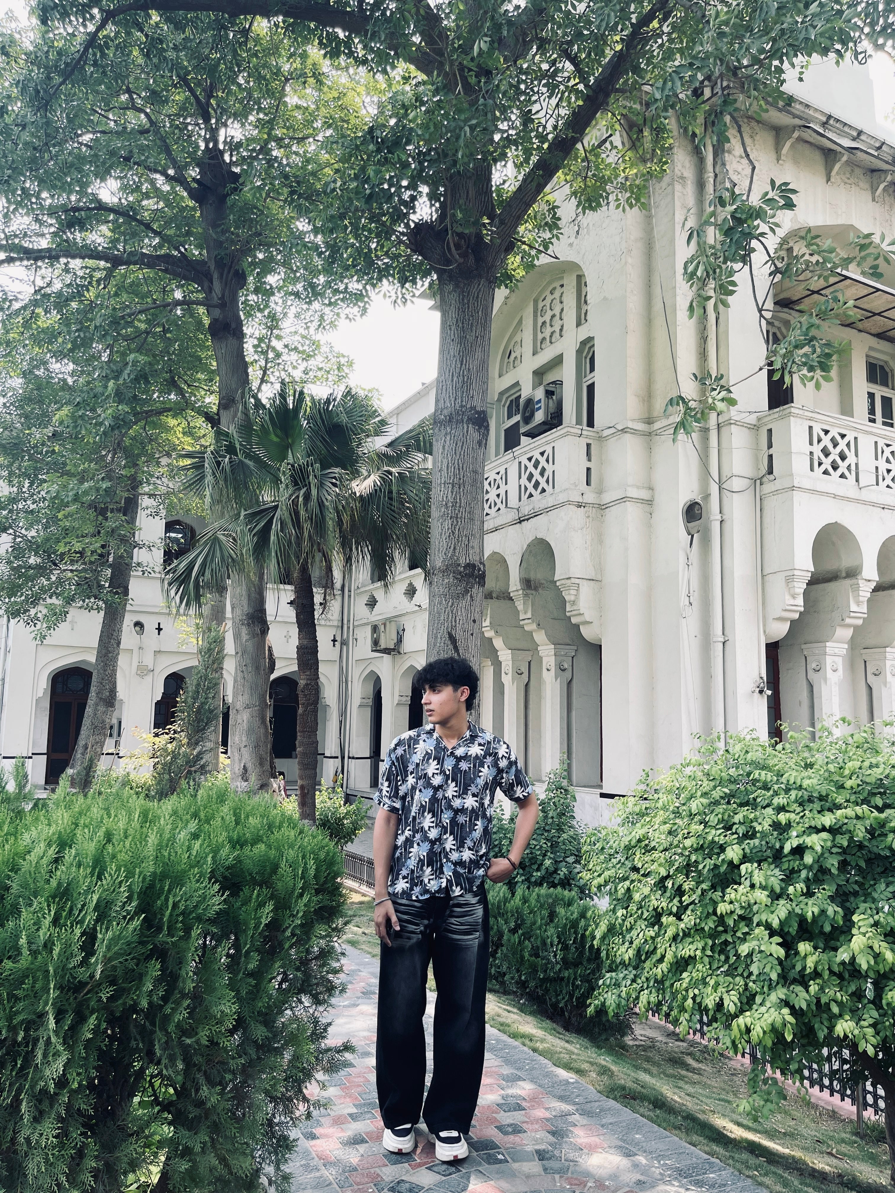 Tropical Print Shirt