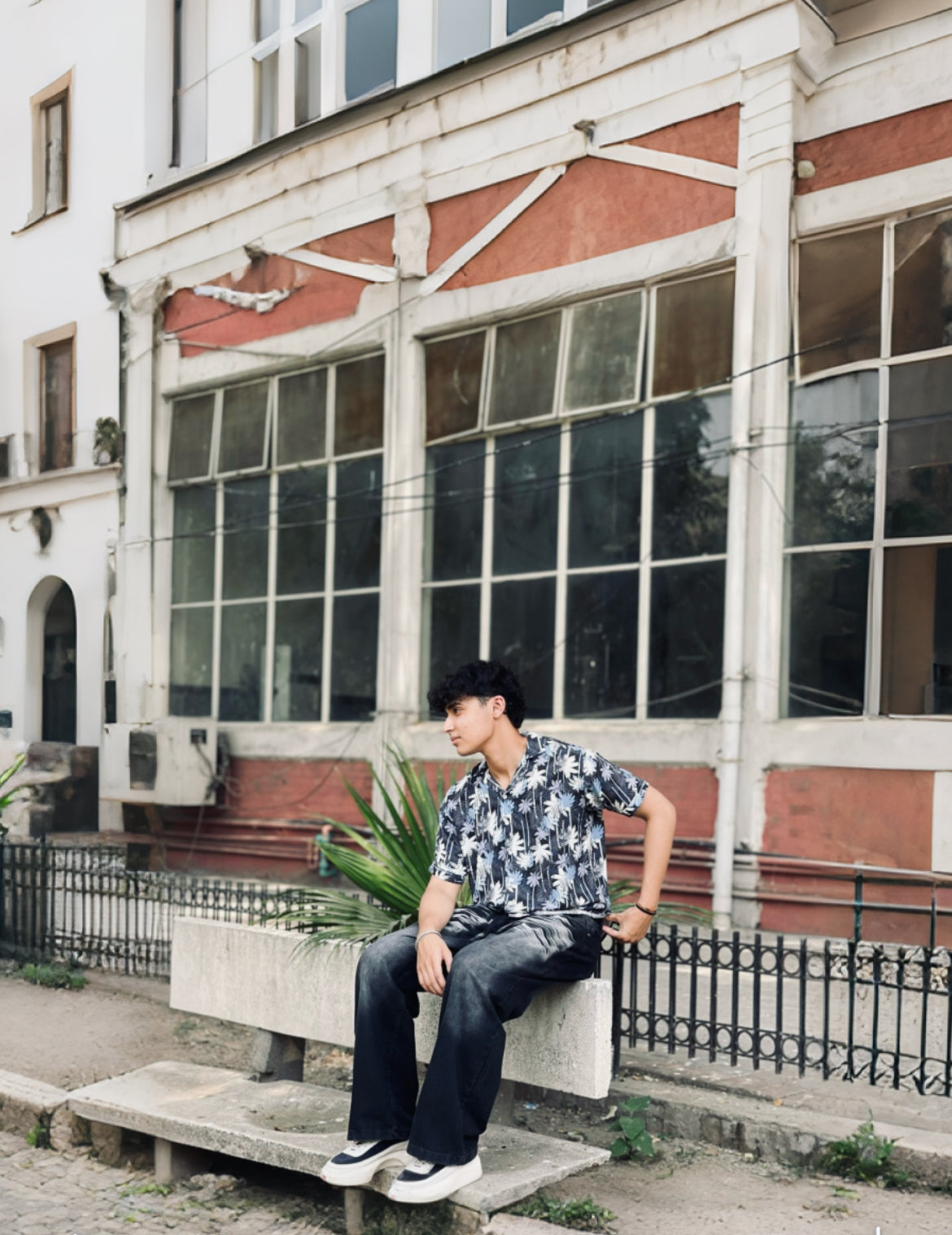Tropical Print Shirt