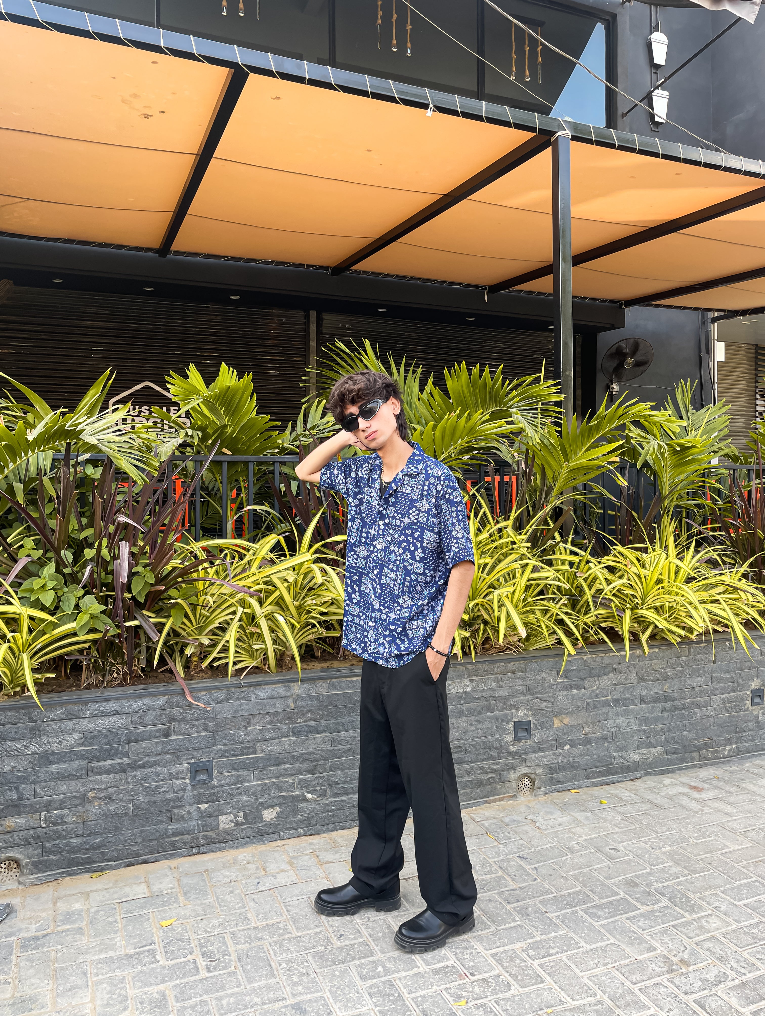 Bandana Print Shirt