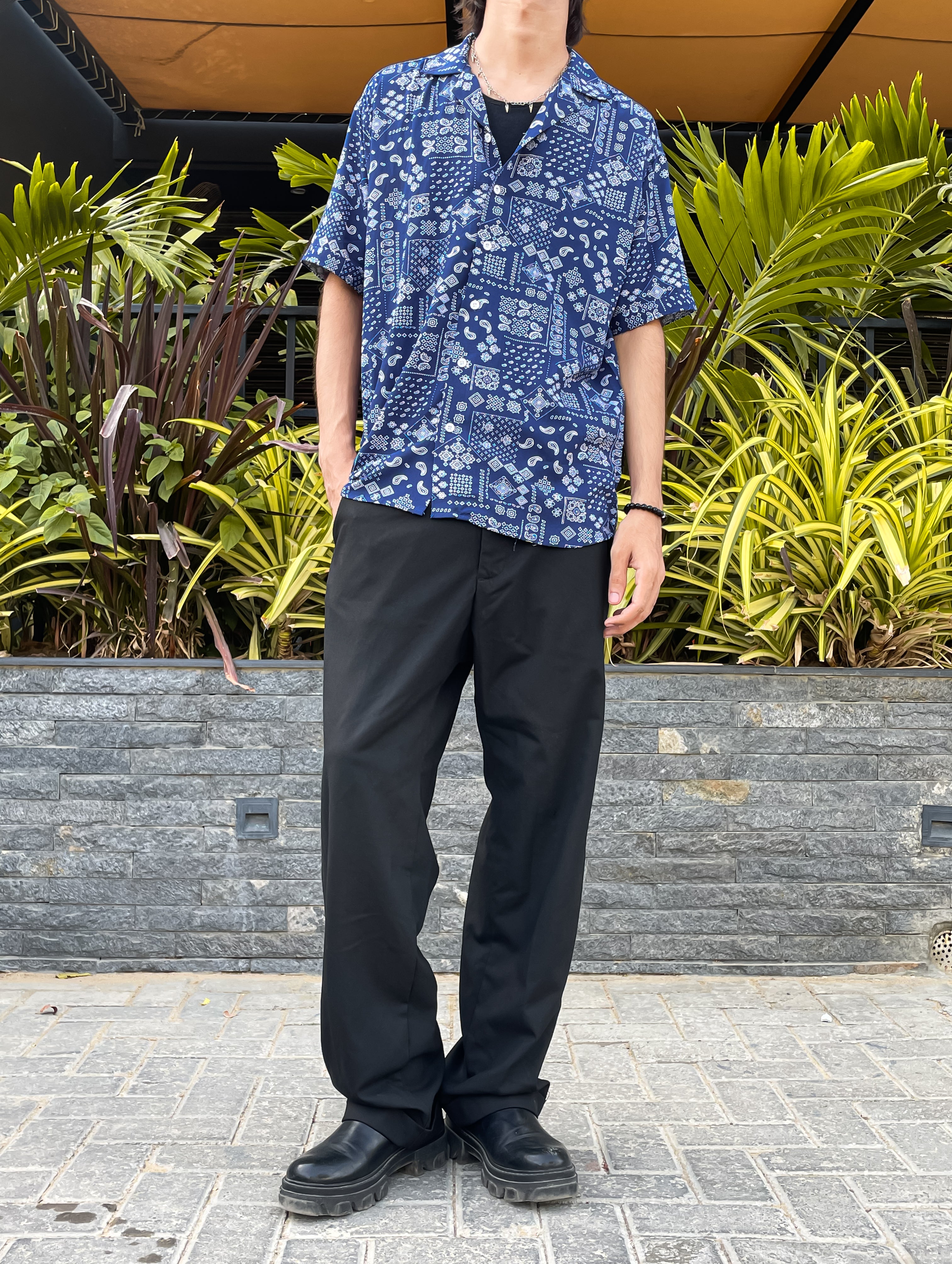Bandana Print Shirt