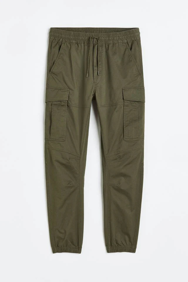 OLIVE GREEN CARGO PANTS