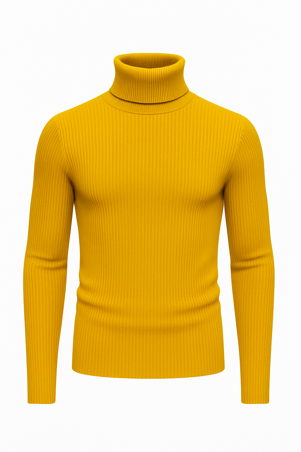 Yellow High Neck
