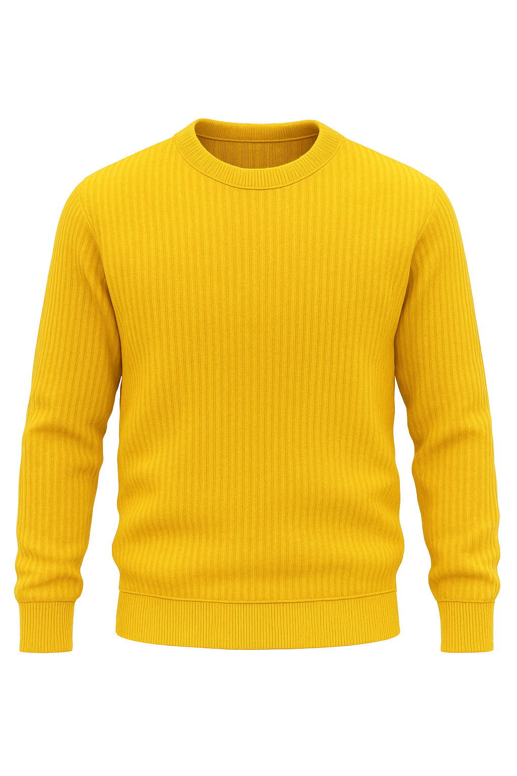 Plain Yellow Sweatshirt