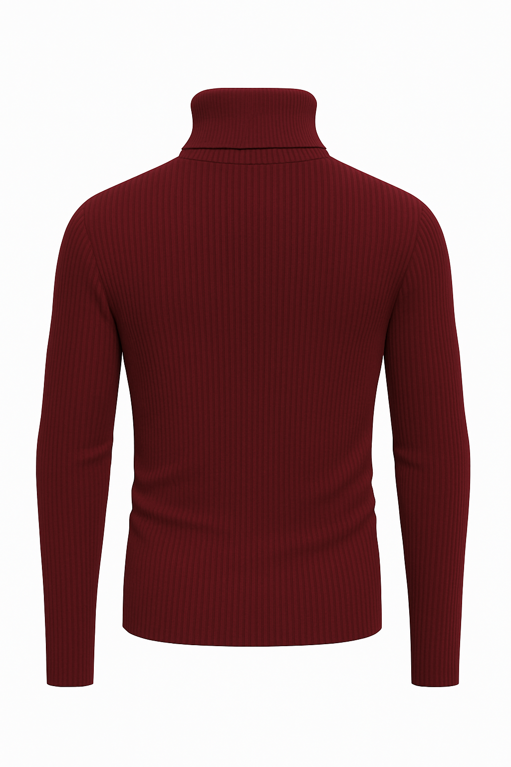 Maroon High Neck