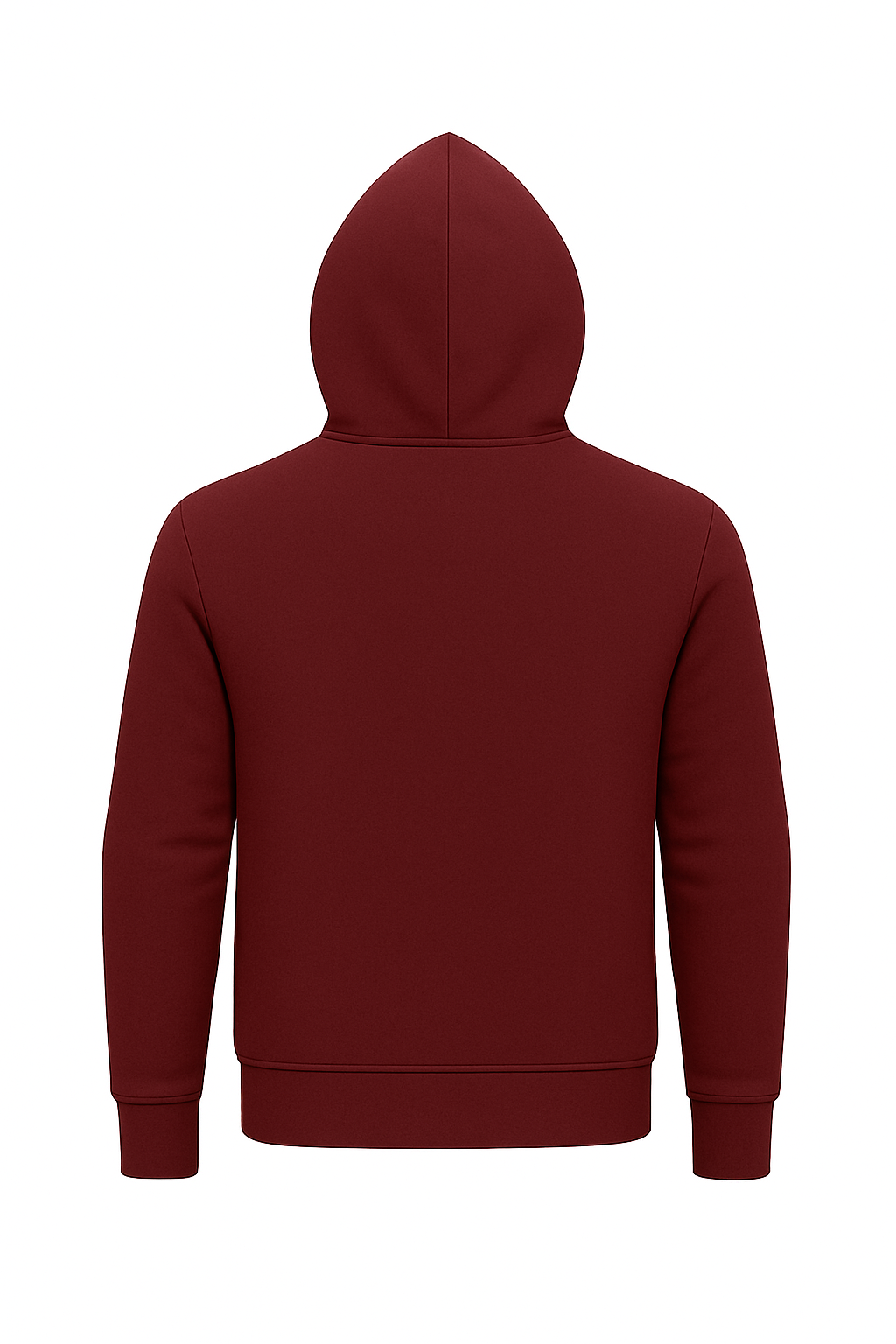 Plain Maroon Hoodie
