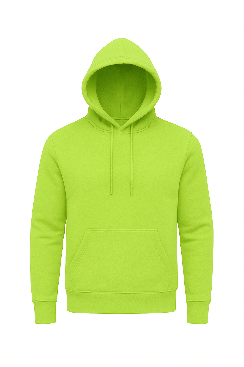 Plain Parrot Green Hoodie