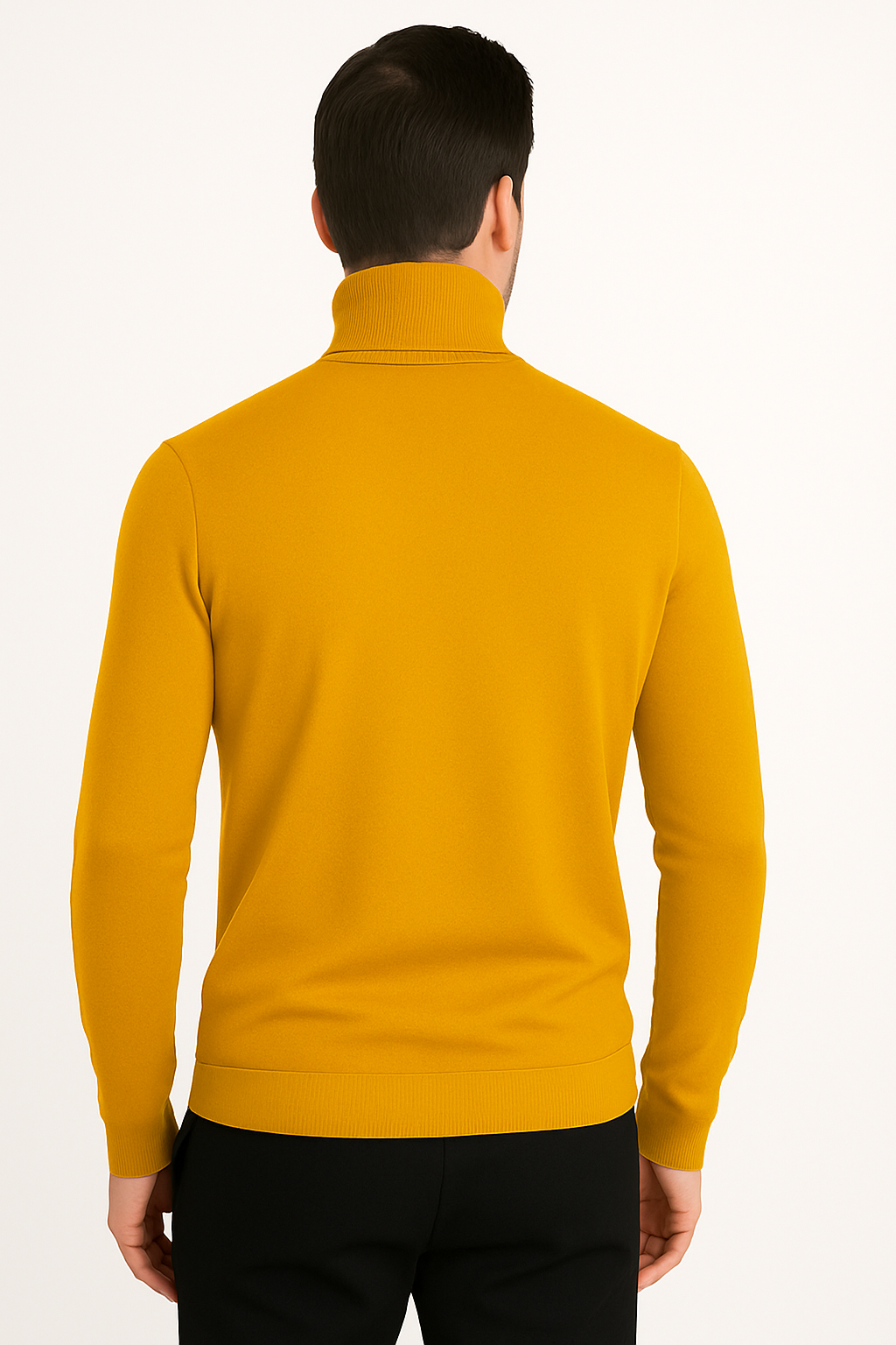 Yellow High Neck