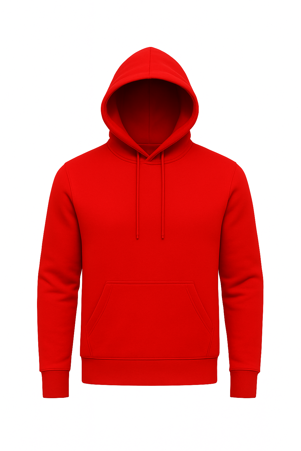 Plain Red Hoodie