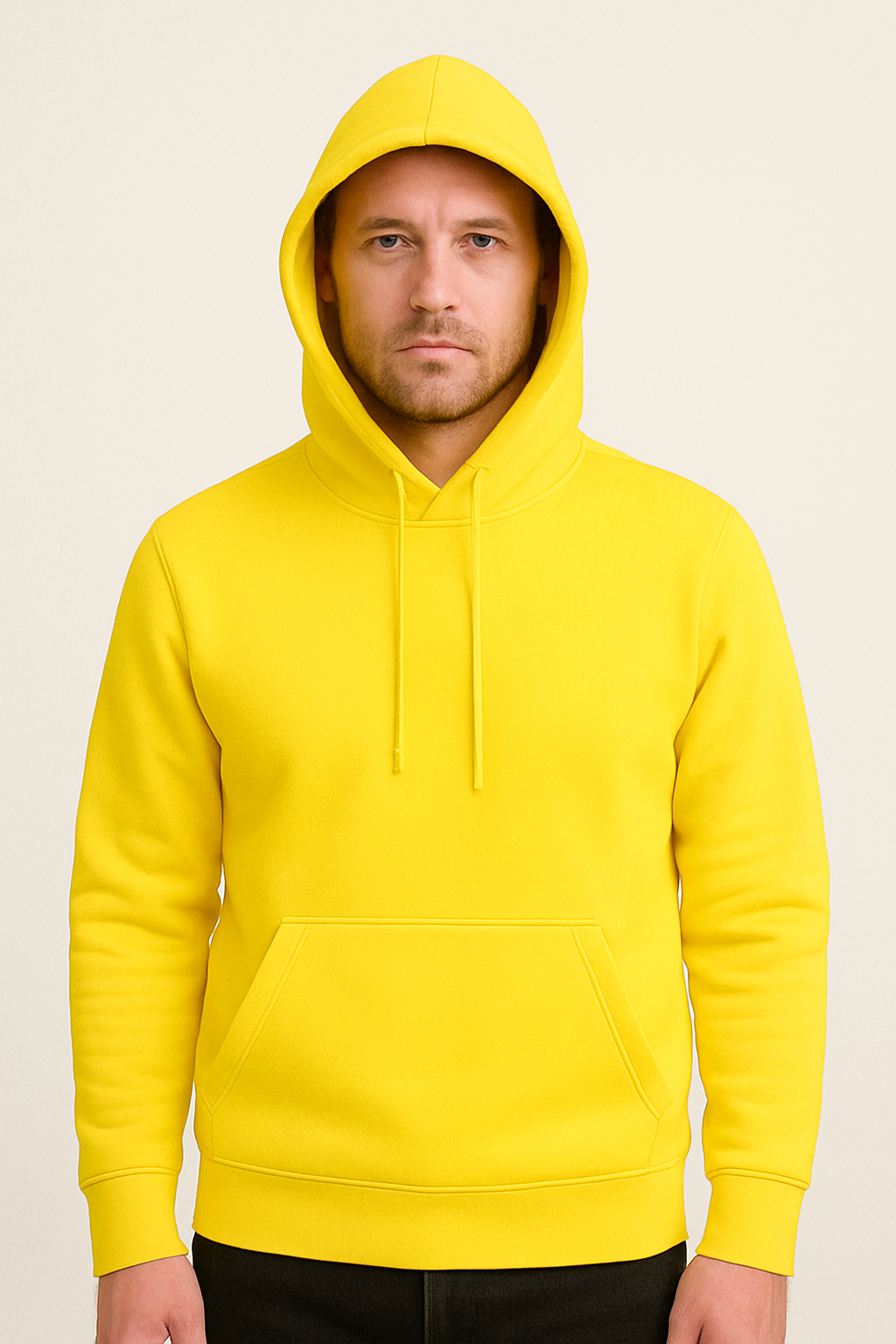 Plain Yellow Hoodie