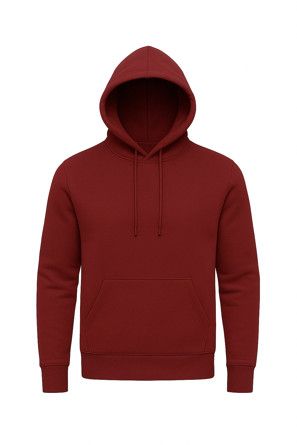 Plain Maroon Hoodie