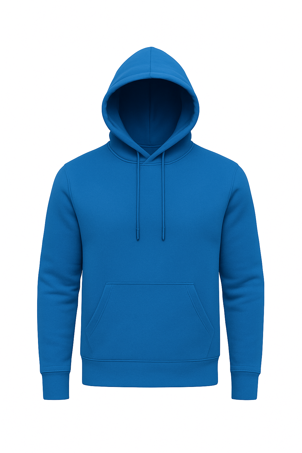 Plain Blue Hoodie